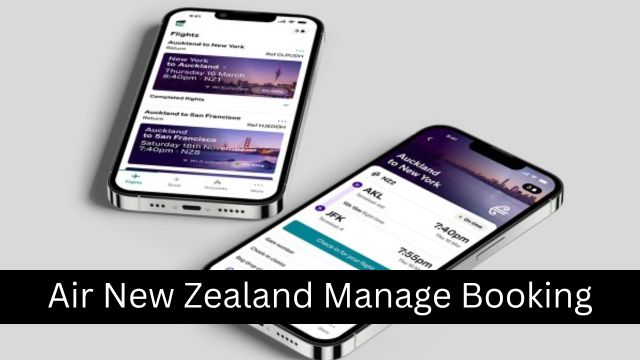 Air New Zealand Manage My Booking