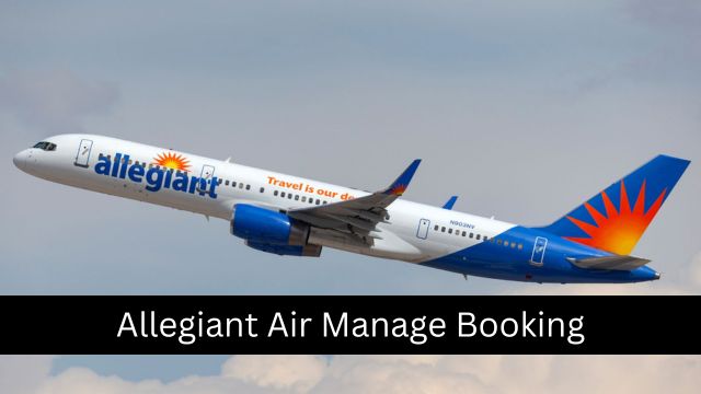 Allegiant Air Manage My Booking