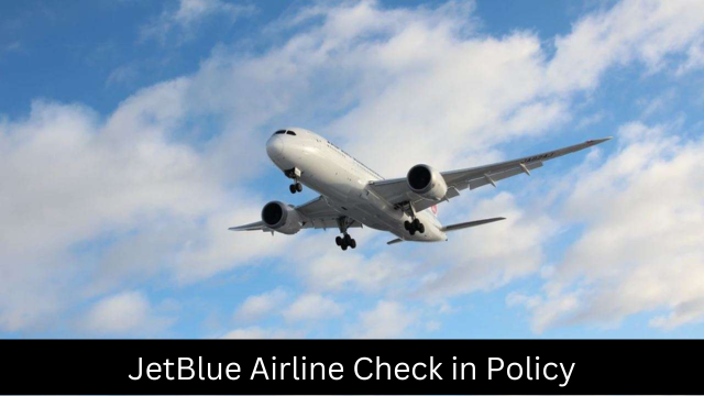 JetBlue Airline Check in Policy