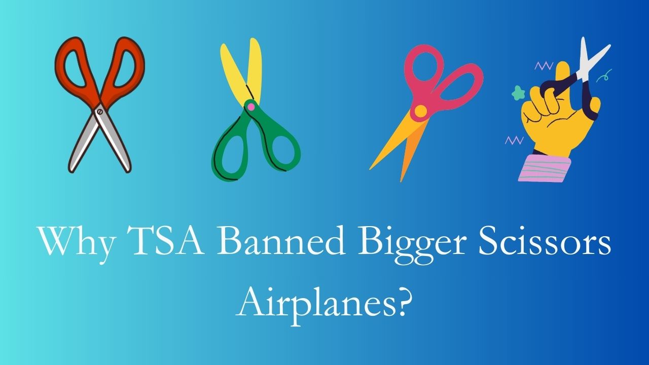 Why TSA Banned Bigger Scissors Airplanes?