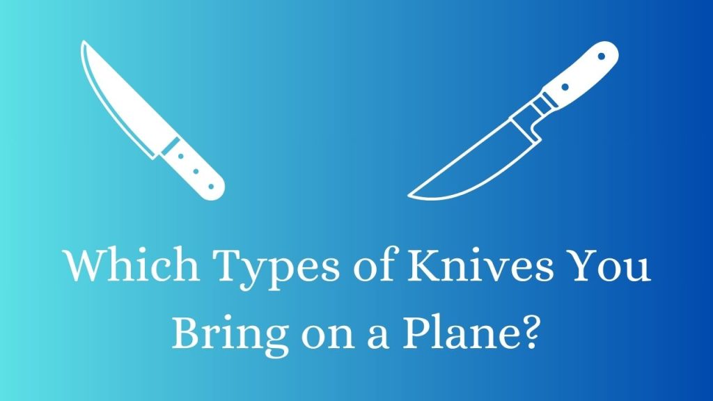 Which Types of Knives You Bring on a Plane